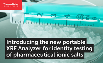 Introducing the new portable XRF Analyzer for identity testing of pharmaceutical ionic salts